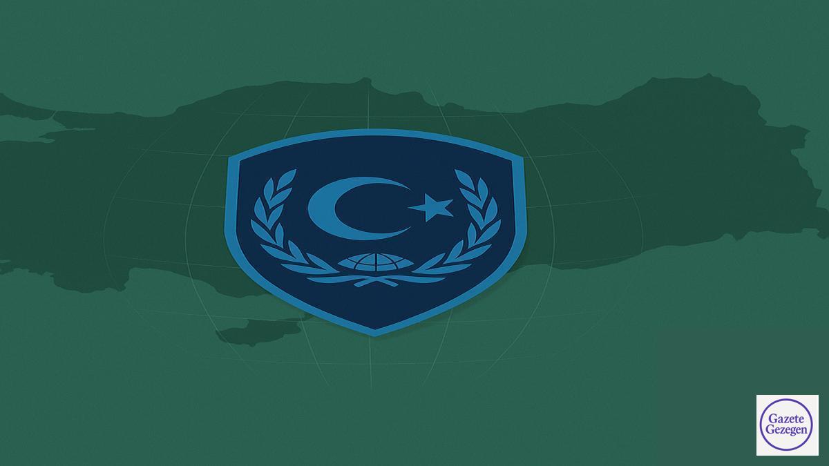 MİT Başkanı İbrahim Kalın’ın Şam’da Suriye Cumhurbaşkanı Ahmed Şara ile görüşmesi – MİT amblemi