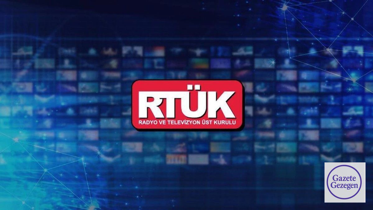 RTÜK logosu ve dijital yayıncılıkla ilgili görsel – RTÜK dijital platformlara ceza #gazetegezegen
