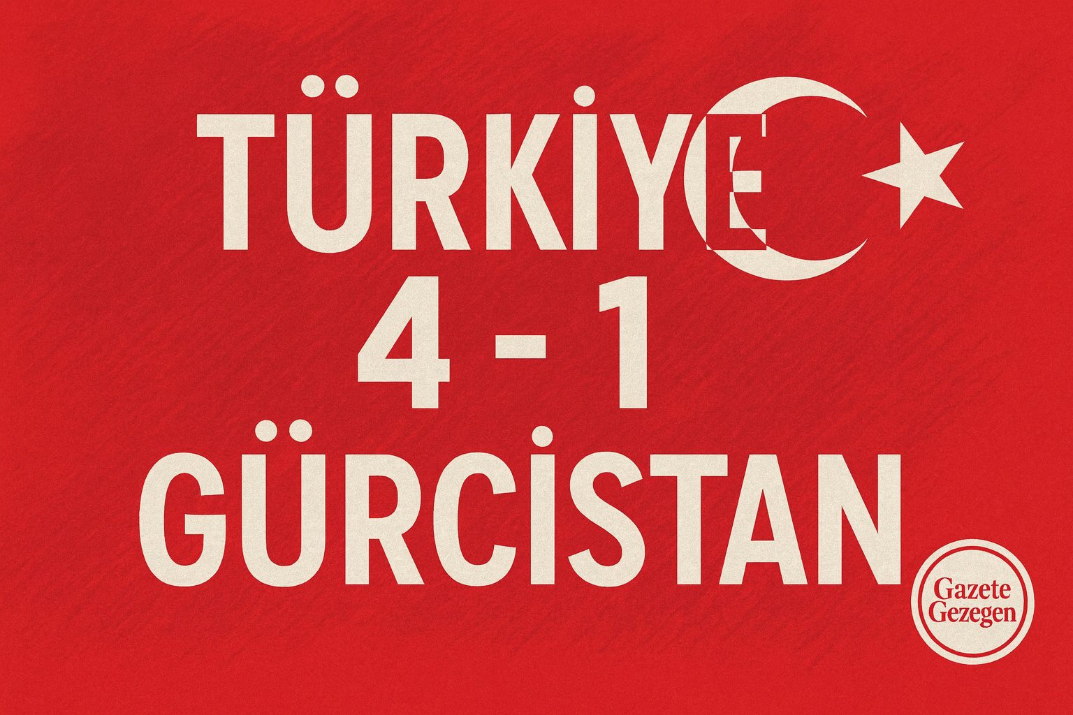 Türkiye Gürcistan maçı 4-1 skorla sonuçlandı, A Milli Takım galibiyet kutlaması – Gazete Gezegen