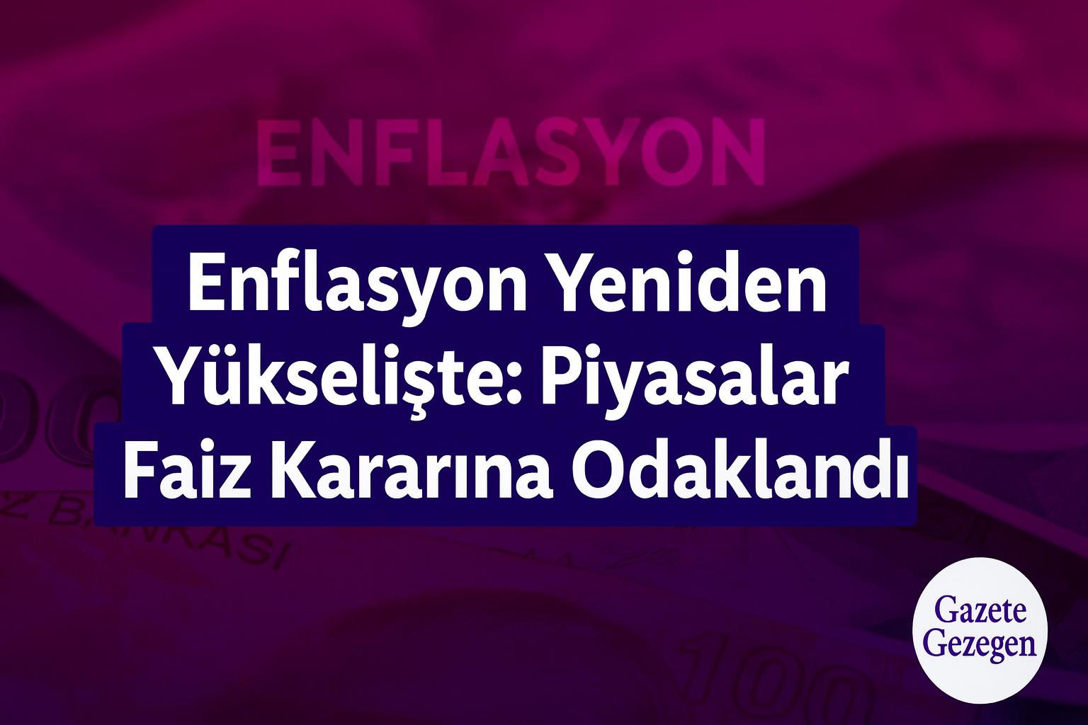 💰 Enflasyon yeniden yükselişte, Türkiye ekonomisinde faiz kararına odaklanan piyasa grafikleri – #gazetegezegen