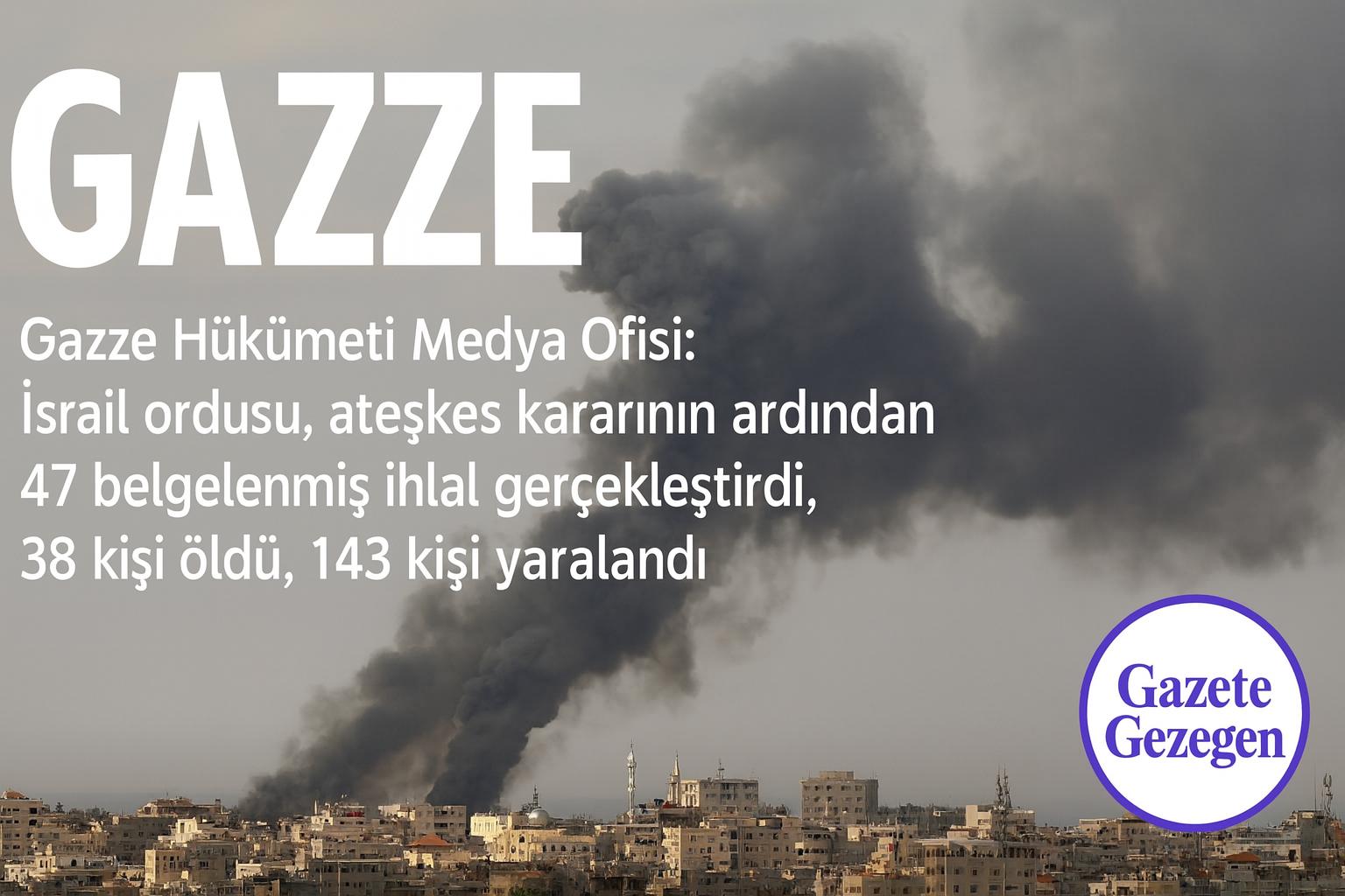 Gazze’de ateşkes sonrası dumanlar yükseliyor – İsrail ordusunun ihlalleri ve sivil kayıplar | Gazete Gezegen