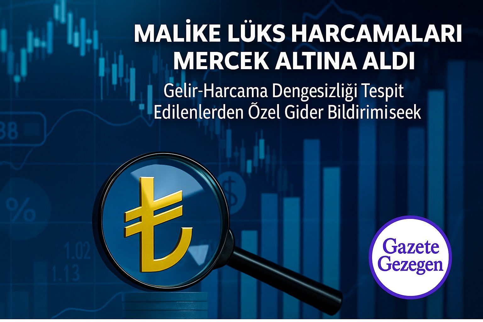 Maliye Bakanlığı lüks harcamaları mercek altına aldı — gelir ve harcama dengesizliği tespit edilen mükelleflerden özel gider bildirimi istenecek. #gazetegezegen