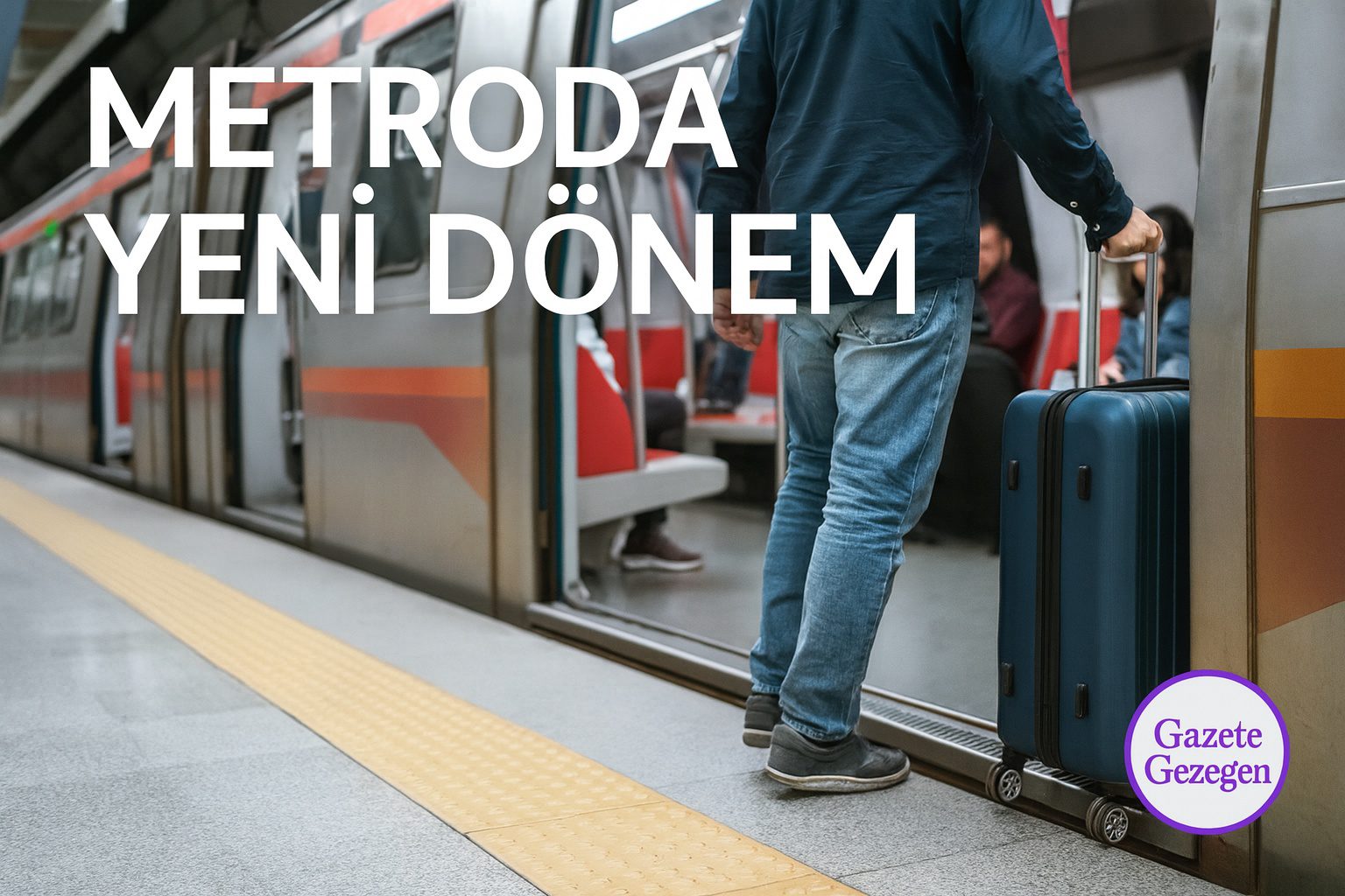 Metroda valiz taşıma kuralı – büyük valizlerle metroya binenlere ek ücret uygulaması | İstanbul Metro düzenlemesi #gazetegezegen