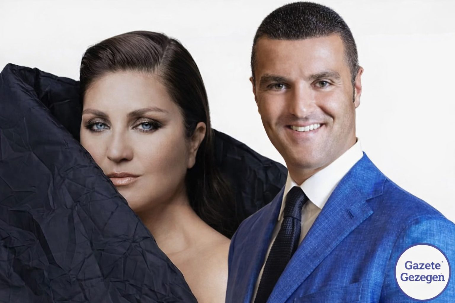 Emir Sarıgül ve Sibel Can’ın yan yana yer aldığı fotoğraf.