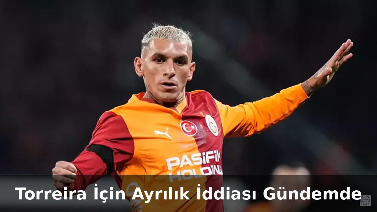 Galatasaray formasıyla sahada yer alan Lucas Torreira; ayrılık iddialarının gündeme geldiği dönemde maç içi görüntüsü.
