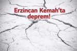 Erzincan Kemah’ta 4.9 Büyüklüğünde Deprem