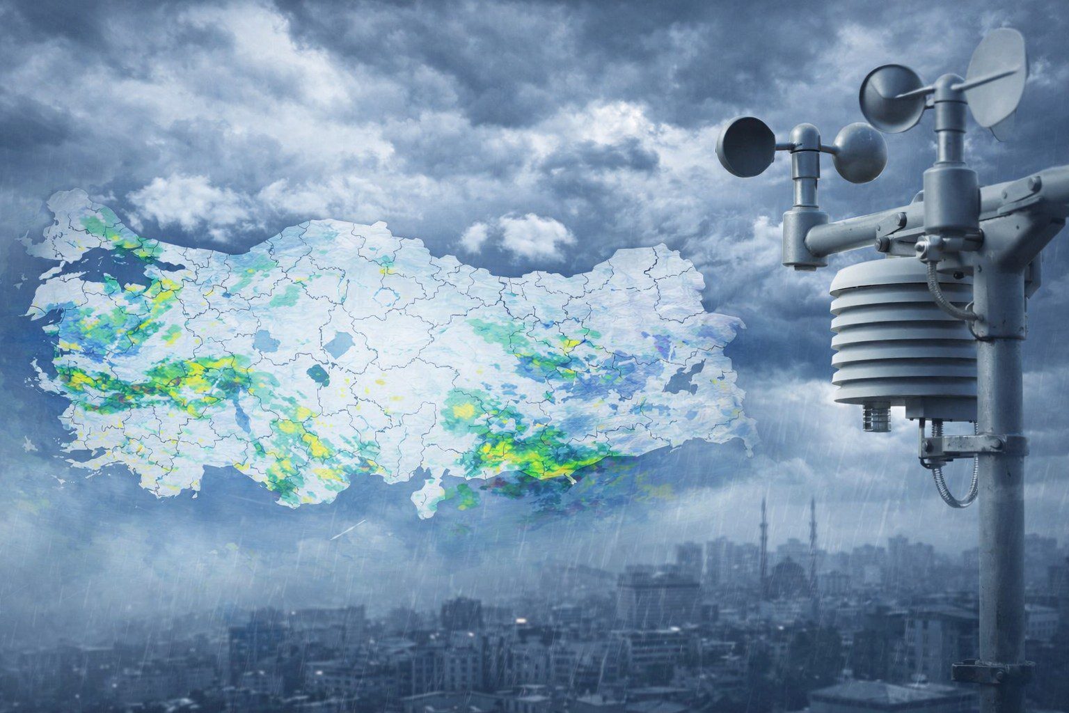 Meteoroloji Açıkladı: Türkiye Genelinde Yağışlı Hava Bekleniyor