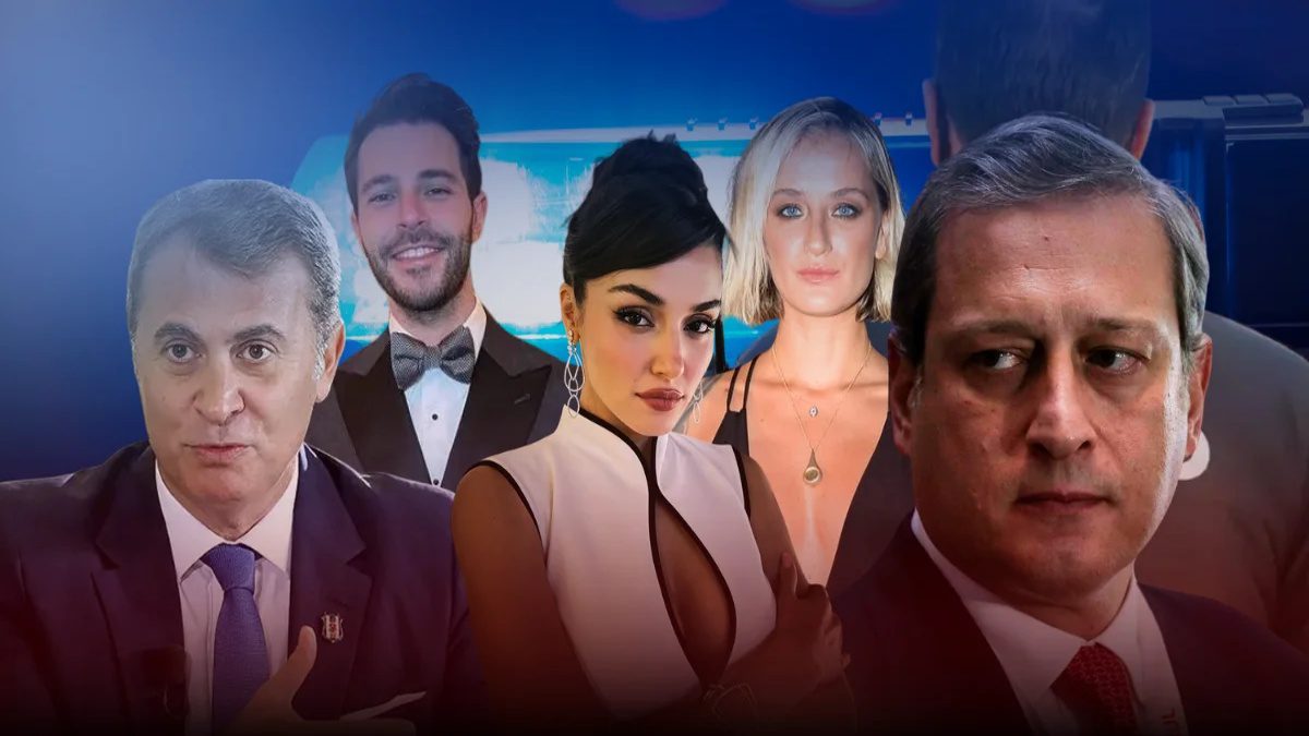 İstanbul’da düzenlenen uyuşturucu operasyonunda gözaltına alınan ünlü isimleri temsil eden görsel