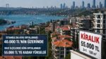 İstanbul’da kira ortalaması 40 bin TL’yi aştı