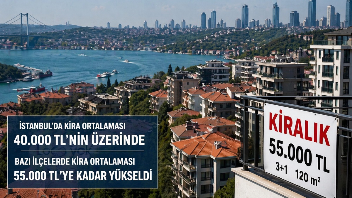 İstanbul şehir manzarasında konutlar ve kira artışını temsil eden emlak görseli