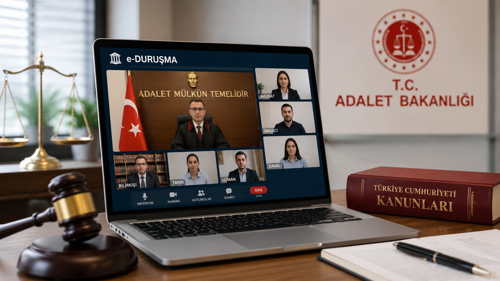 e-Duruşma Sistemi Bölge Adliye Mahkemelerinde de Kullanılacak