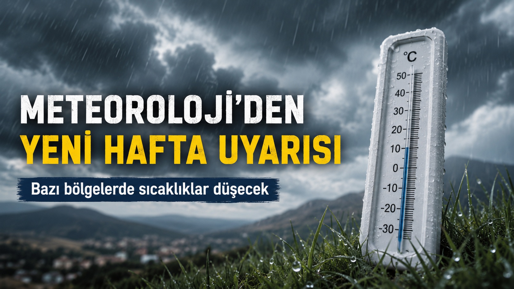 Meteoroloji Yeni Haftayı Uyardı: Bazı Bölgelerde Sıcaklıklar Düşecek
