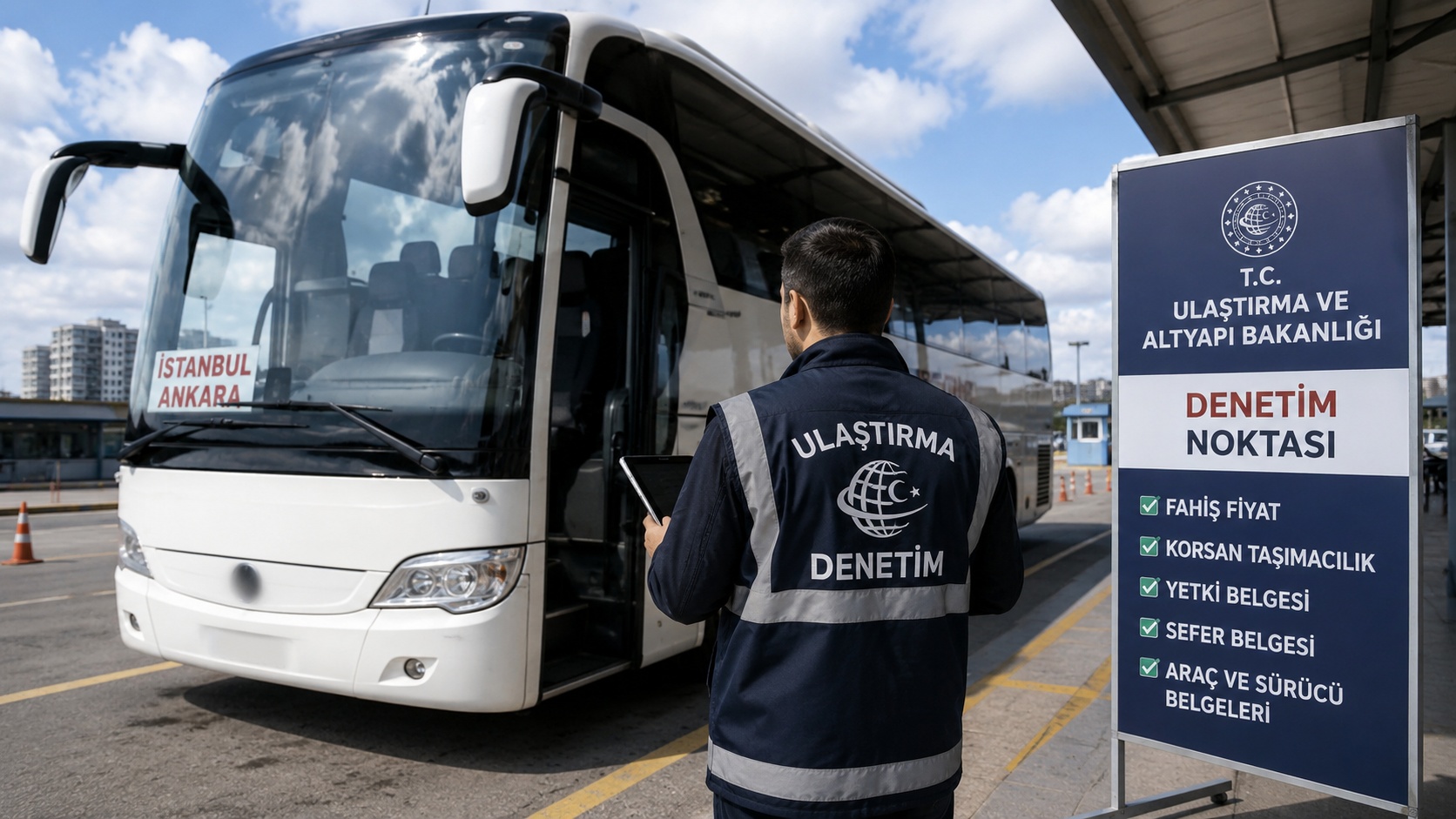 Kurban Bayramı Öncesi Otobüs Denetimleri Artıyor: Sıkı Kontrol Dönemi