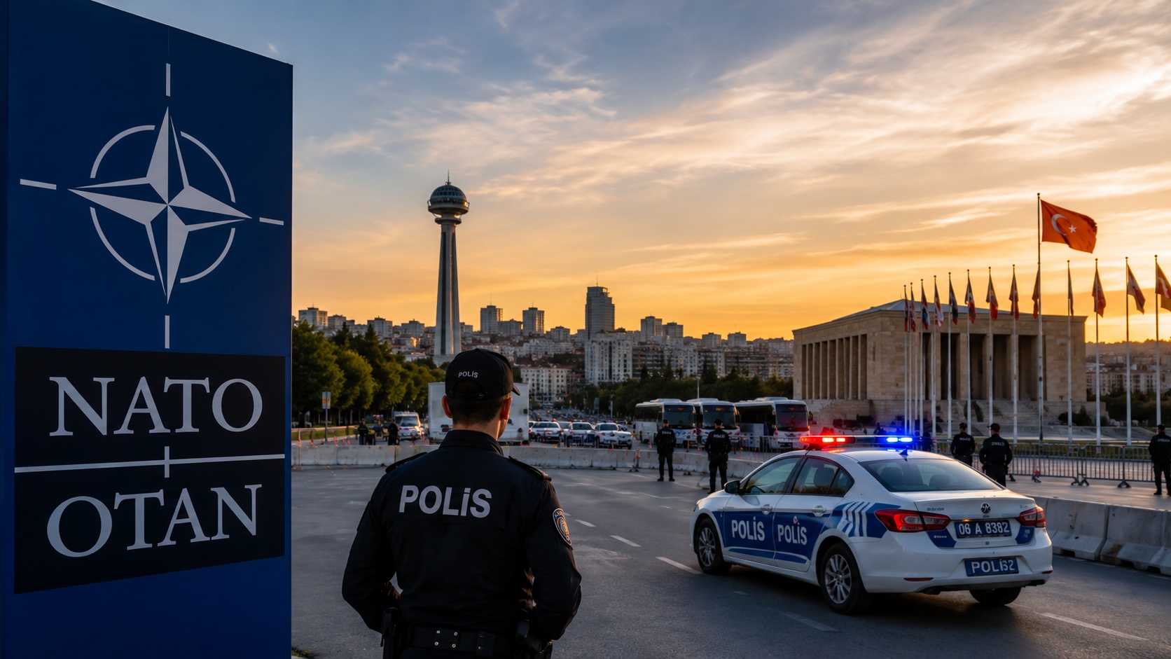 Ankara NATO Zirvesi hazırlıkları başladı: 55 bin polis görev yapacak